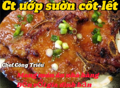 Công thức ướp sườn cốt lết nướng ngon tuyệt