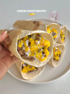 Creamy Cheese Sauce Recipe for Tacos using Quickmelt and Evaporated Milk