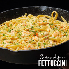 Creamy Shrimp Alfredo Fettuccine - Ready in 30 Minutes Without Heavy Cream