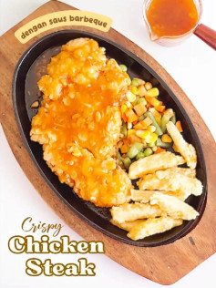 Crispy Chicken Steak với Saus Barbeque: Hướng Dẫn Chi Tiết Từ Marinade Đến Chiên Giòn