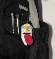 Crochet Amigurumi Dumpling Pattern with Funny Tongue