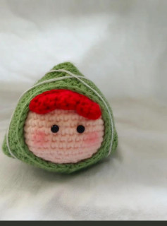 Crochet Amigurumi Zongzi Doll Pattern Tutorial