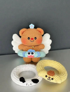 Crochet Butter Bear Swimming Ring Series Pattern