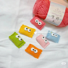 Crochet Candy Keychain Tutorial Pattern