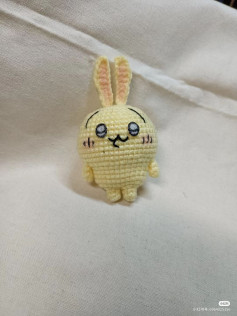 Crochet Chart for Cute Yellow Usagi Rabbit Amigurumi