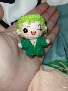 Crochet Chart for Q-version Zoro Amigurumi Doll