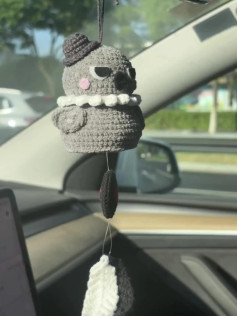 Crochet Crow Wind Chime Pattern Tutorial