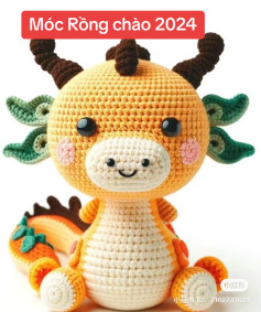 Crochet Dragon Amigurumi Pattern for 2024