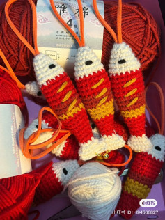 Crochet Firecracker Fish Amigurumi Pattern and Tutorial