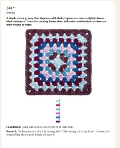 Crochet Granny Squares Patterns: Lewes, Nana Square, and Garland