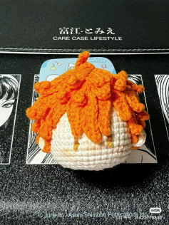 Crochet Pattern Chart for Shou Tucker Doll Head and Hair