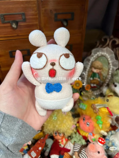 Crochet Pattern for Cold Rabbit Amigurumi Doll