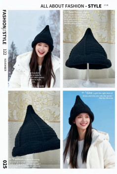 Crochet Pattern for Vintage Pointed Witch Hat