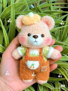 Crochet Pattern Tutorial for Cute Amigurumi Bear and Rabbit