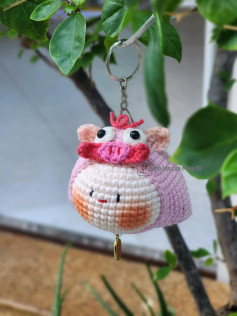 Crochet Pig Zongzi Amigurumi Chart Pattern