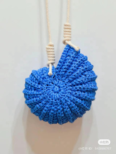 Crochet Raffia Seashell Bag Chart