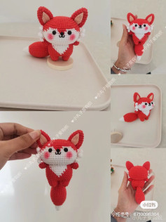 Crochet Red Fox Amigurumi Pattern
