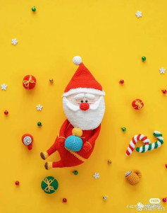Crochet Santa Claus Doll Tutorial Pattern