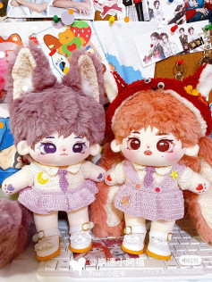 Crochet School Style Outfit Pattern for Dolls