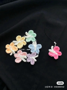 Crochet Small Butterfly Pattern: Pastel Wings and Antennas Tutorial