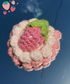 Crochet Strawberry Cake Amigurumi Pattern Tutorial