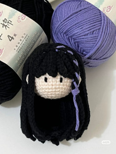 Crochet Tutorial: Lucy Doll Head and Hair Pattern