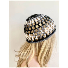 Crochet Wig Cap Pattern with Chart and Colorful Examples