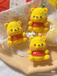 Crochet Winnie the Pooh Bear Pattern Chart