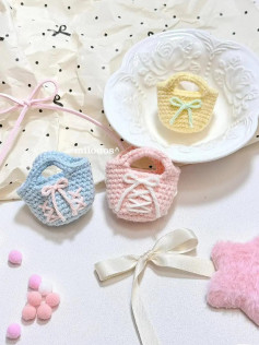 Cute Ballet Flat Crochet Bag Pattern Tutorial