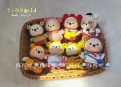 Cute Bear Amigurumi Crochet Pattern Tutorial