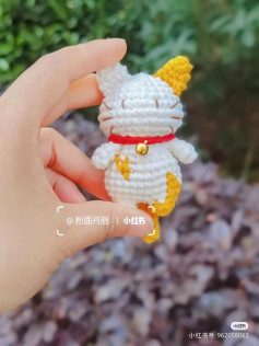 Cute Calico Cat Amigurumi Crochet Pattern Chart