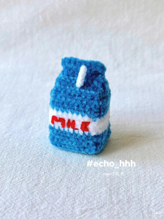 Cute Crochet Breakfast Set: Mini Sandwich and Milk Carton Amigurumi Pattern