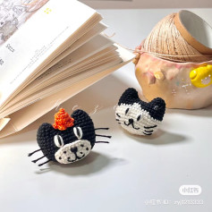 Cute Crochet Cat Head Amigurumi Pattern Tutorial