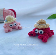 Cute Crochet Crab Pattern with Hat: Step-by-Step Amigurumi Tutorial for Beginners