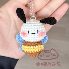 Cute Crochet Pochacco Bee Amigurumi Pattern