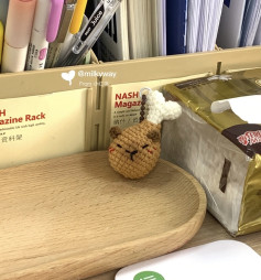 Cute Fried Chicken Leg with Bone Crochet Pattern