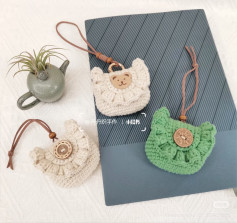 Cute Mini Crochet Earphone Bag Tutorial