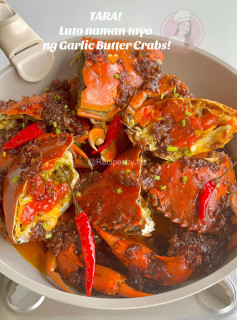 Delicious Garlic Butter Crabs Recipe with Ingredients and Cooking Steps
