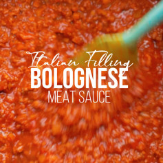 Easy Bolognese Meat Sauce Filling | Italian Beef Pasta Recipe