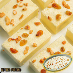Easy Butter Pudding Recipe | A Rich & Creamy Eid Dessert with Custard, Milk, and Nuts