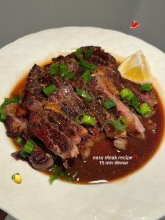 Easy Wafu Steak Recipe with Japanese Sauce, 15 Min Dinner