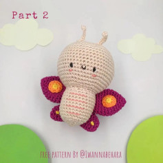 Free Crochet Pattern: Cute Butterfly Amigurumi Doll