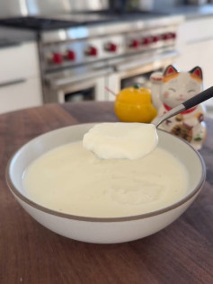 Ginger Milk Pudding Recipe: Creamy dessert made with fresh ginger juice, whole milk and sugar