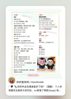 Graduation Bear Crochet Chart: Complete Amigurumi Pattern for Cute Teddy Dolls in Academic Gowns