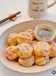 Há cảo trứng cà chua: Cách làm món ăn sáng nhanh gọn, bổ dưỡng và dễ thương cho cả gia đình
