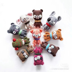 Halloween Crochet Monsters Amigurumi Pattern Tutorial