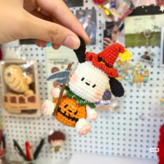 Halloween Crochet Puppy with Pumpkin Body Pattern