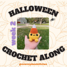 Halloween Week 2 Crochet Along: Free Amigurumi Candy Corn Pattern