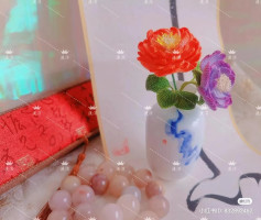 Handmade Crochet Lotus Flower Chart Pattern