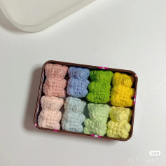Handwritten Crochet Pattern for Mini Pastel Gummy Bear Amigurumi